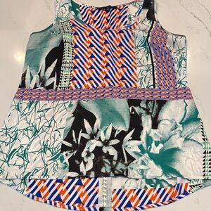 Vintage Forenza Multicolor Geometric Tank Top